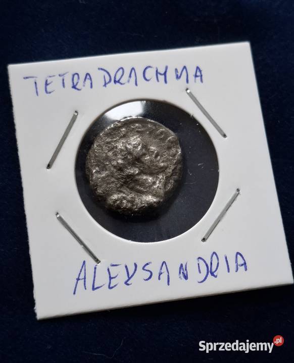 Imperium Romanum tetradrachma Aleksandria Egipt pomorskie