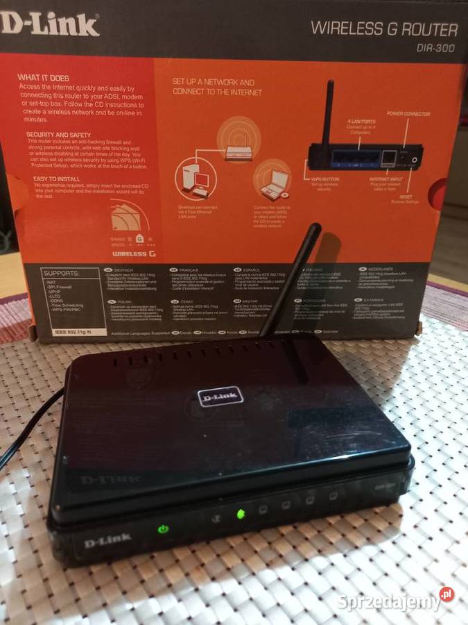 Ruter D Link Dir 300 Internet i komunikacja Grajewo