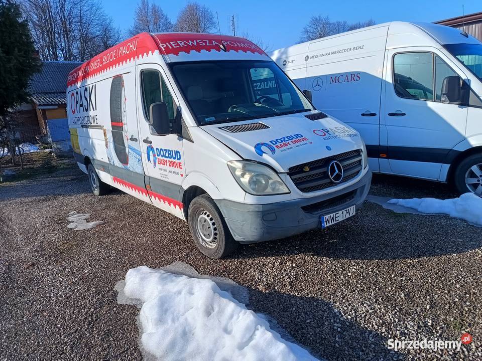 Mercedes sprinter blaszak kompletnya karoseria Wołoskowola