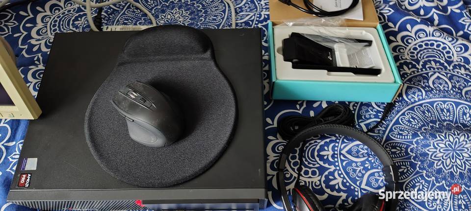 Komputer Lenovo Monitor Myszka Słuchawki WiFi Ruciane-Nida sprzedam