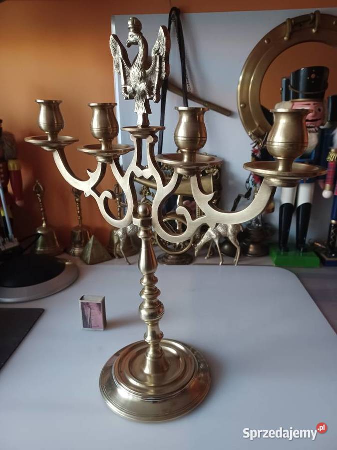 Księstwo Warszawskie piękny świecznik Poznań sprzedam
