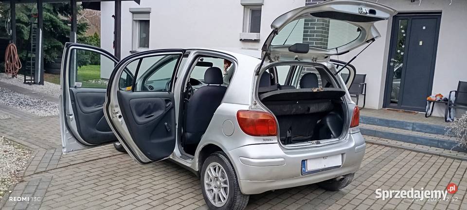 Niezawodna Toyota Yaris 2003r 13 VVTI benz kupiony w polskim salonie