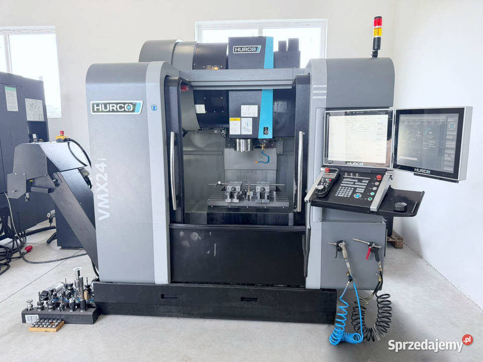 Frezarka CNC HURCO VMX 24 i 2016 r 12 000 obrmin lubuskie Zabór