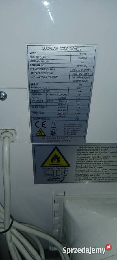 Klimatyzator przenośny Terespol