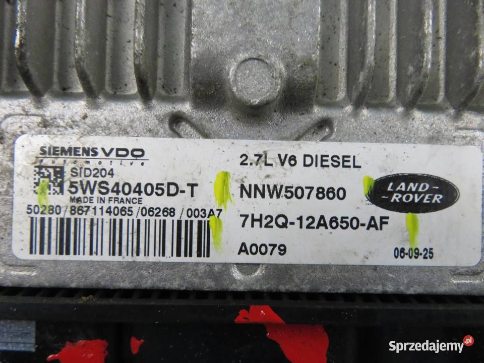 STEROWNIK LAND ROVER RANGE ROVER SPORT 27 TDV6 sprzedam