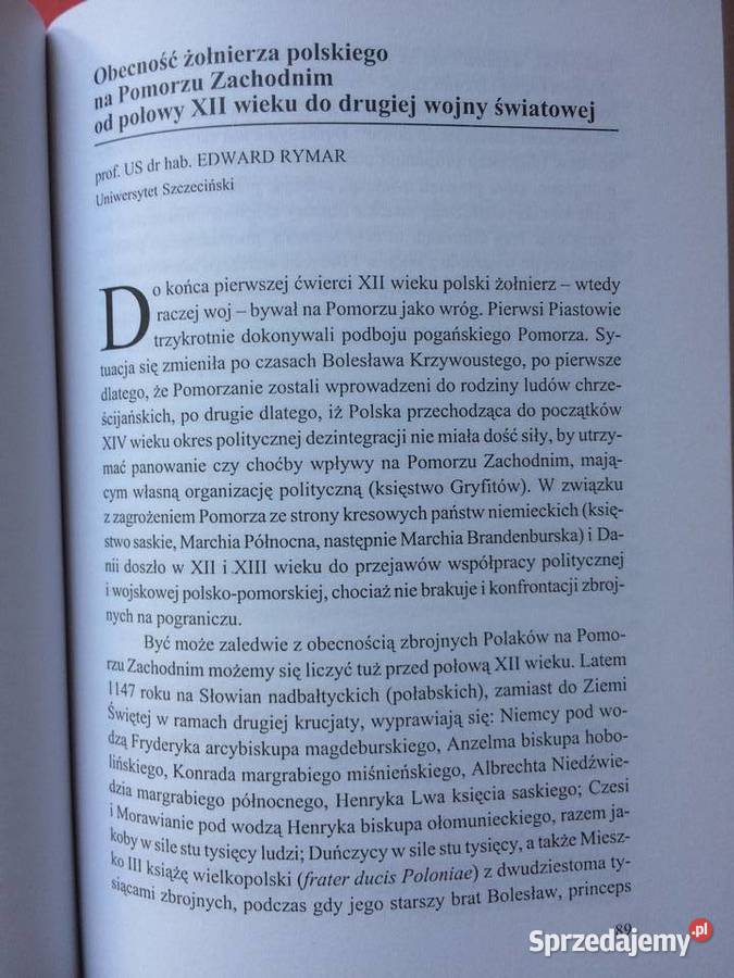 3229 Żołnierz Polski Na Pomorzu Zachodnim XXX Antykwariat zachodniopomorskie Szczecin