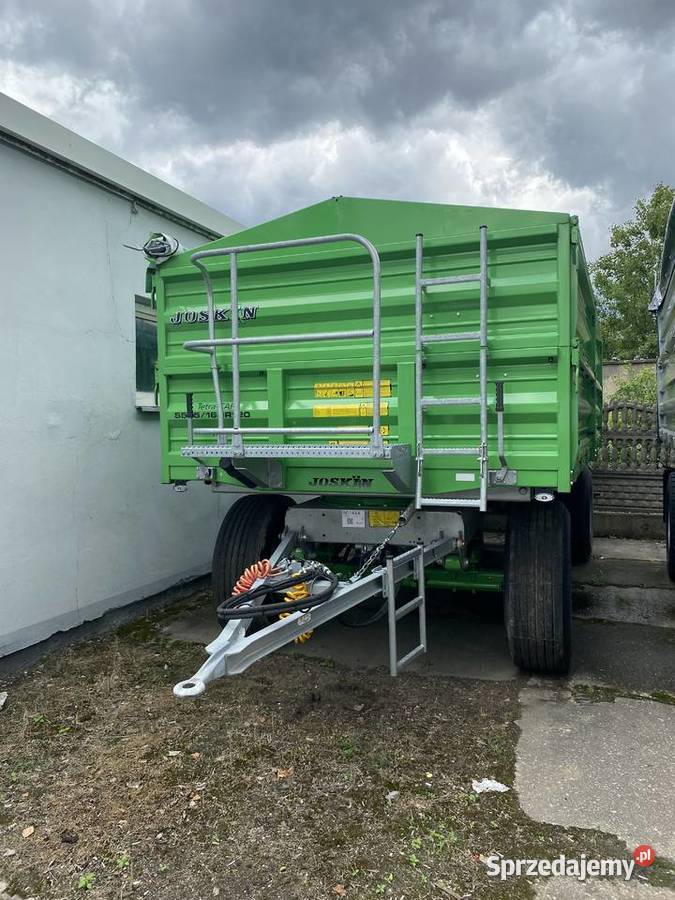 Przyczepy rolnicze Joskin Cargo nieuszkodzony Działdowo