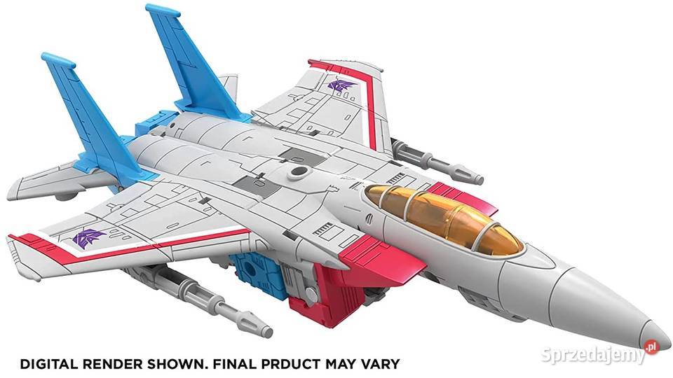 Figurka Transformers Leader Starscream Plastik  Mogilany
