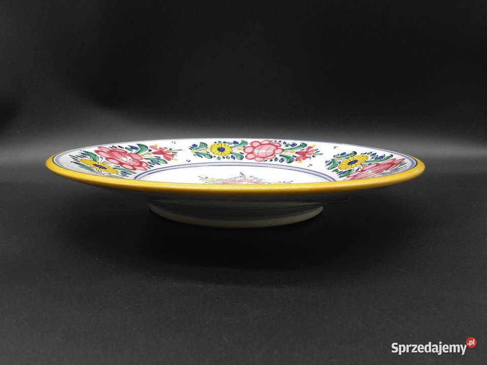 Ceramiczny talerz Czechy wielkopolskie Raszków