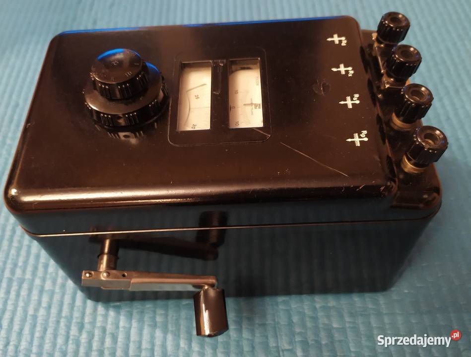 Induktorowy miernik rezystancji uziemień z Zielona Góra sprzedam