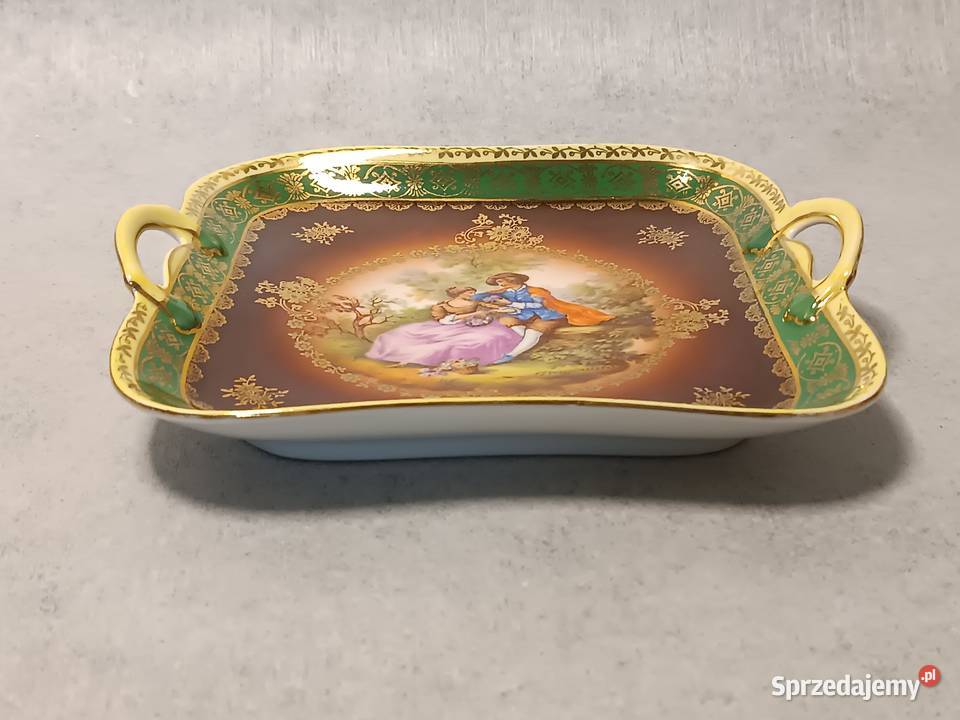 LENI PARBUS Rokokowa Patera Scenka Rodzajowa Zakopane sprzedam