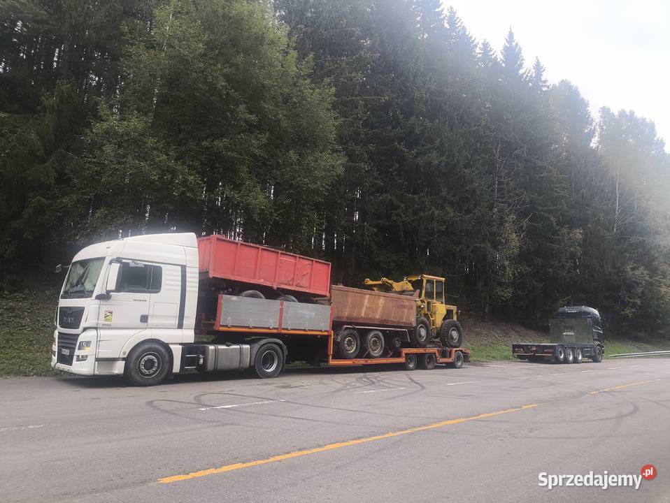 Naczepa niskopodwoziowa Przyczepy i naczepy lubelskie Siennica Różana sprzedam