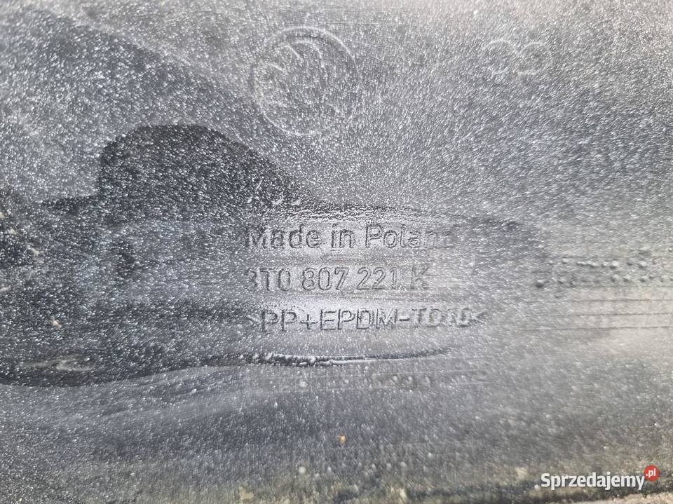 ZDERZAK PRZEDNI PRZÓD SKODA SUPERB II 3T0807221K Zderzaki