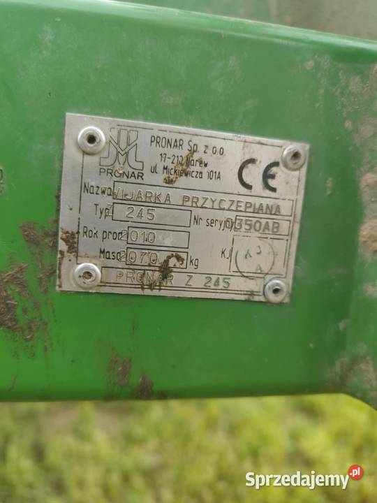 Owijarka Pronar Z245 Pronar Tuławki