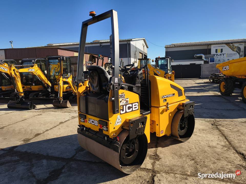 WALEC DROGOWY JCB VMT260120 ZAGĘSZCZARKA GRUNTU sprzedam