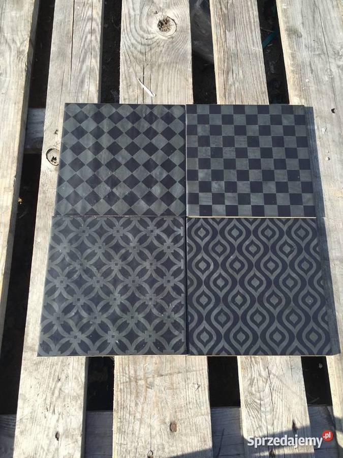 Gres płytka podłogowa trento nero 223x223 firmy Reguły