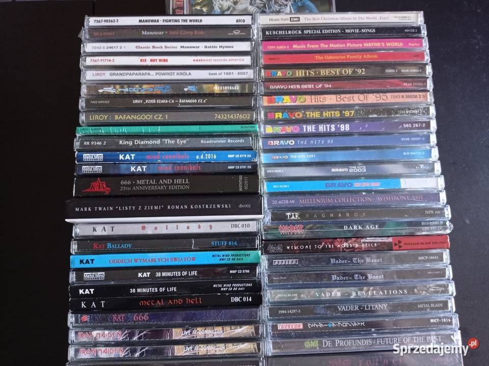 Płyty CD Rock Metal Pop Dance Zestaw Różni CD