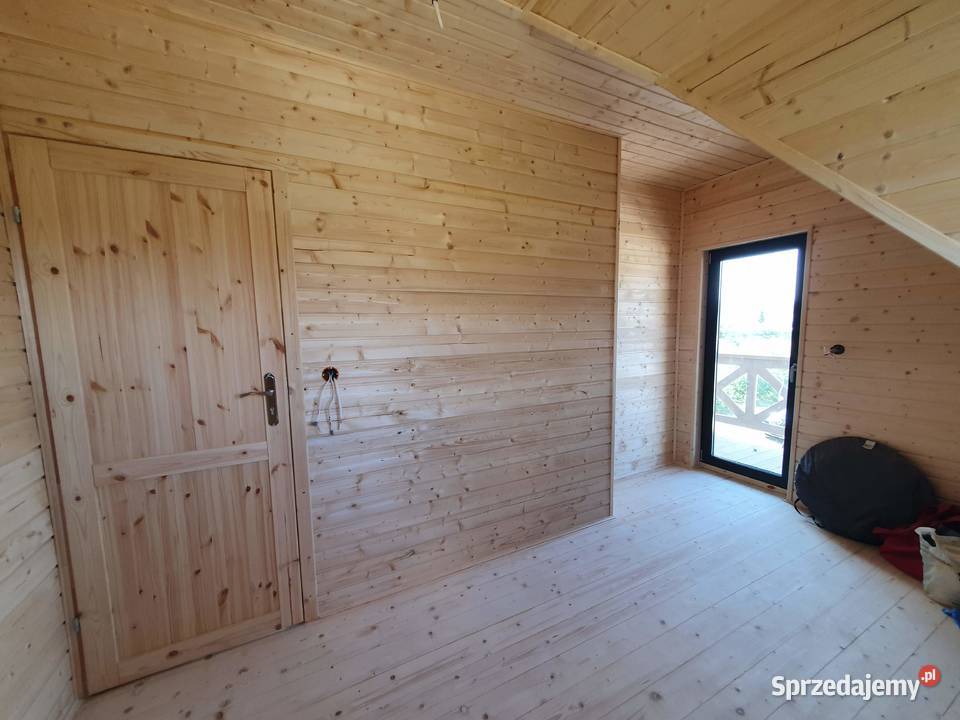 Dom drewniany z bali skandynawskich LIZBONA Warszawa