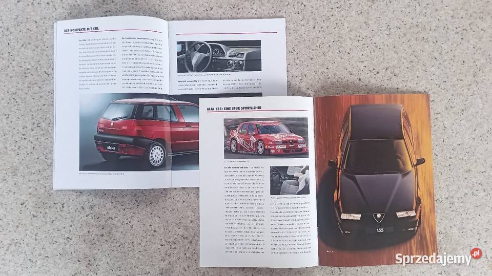 ALFA ROMEO 145 155 164 Prospekty sprzedam