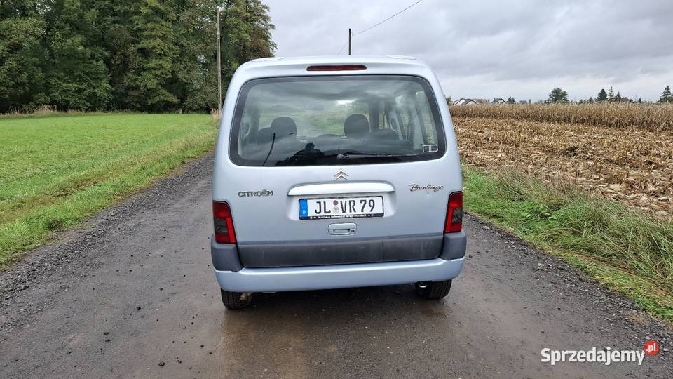 Citroen Berlingo 14 benzyna klimatyzacja 2004 4/5 Polska Nowa Wieś