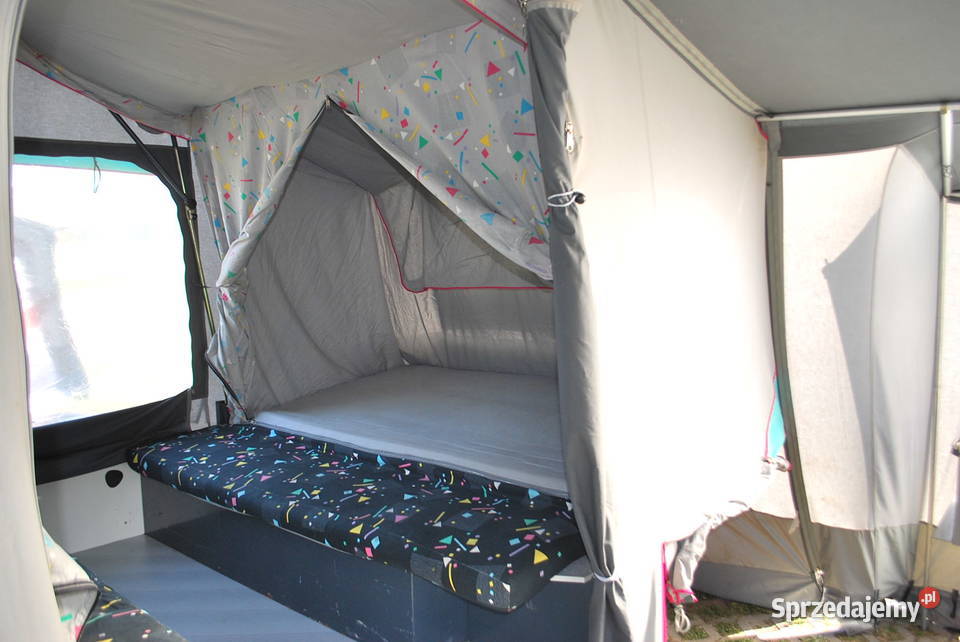 PRZYCZEPA KEMPINGOWA NAMIOTOWA RACLET 1996 R Grzebowilk