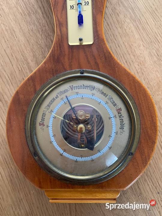 Barometr z mechanizmem stacja pogody Szczecinek