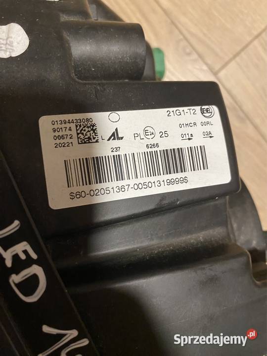 Lampa Lewa Ducato Jumper Boxer 14 śląskie