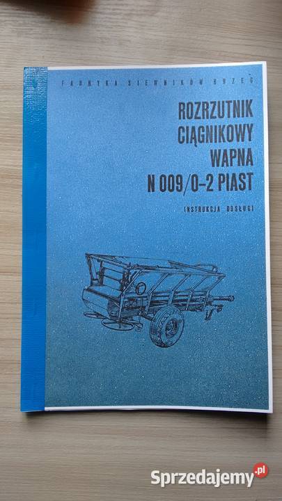 Rozrzutnik wapna N00902 PIAST instrukcja i Stalowa Wola