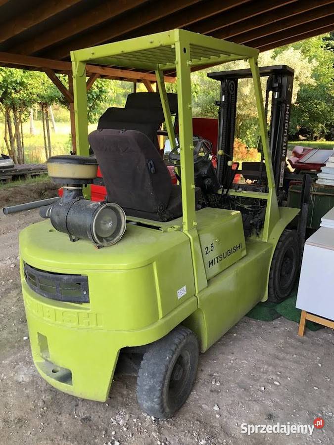 Wózek widłowy Mitsubishi 25 Wózki widłowe Mostki