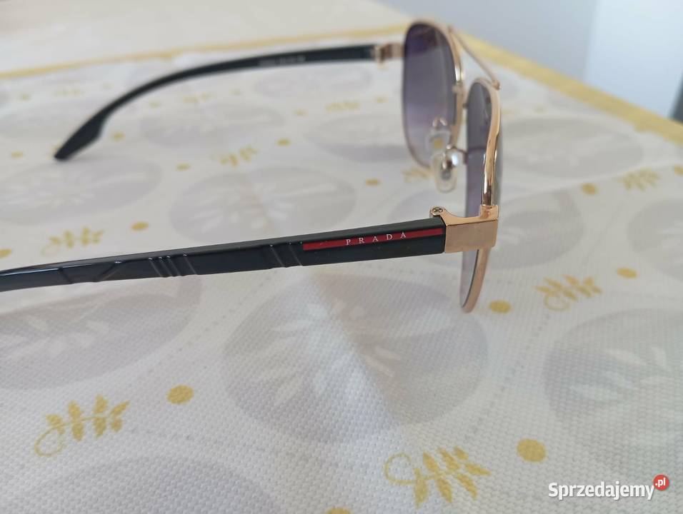 Okulary przeciwsłoneczne PRADA męskie eleganckie Białystok