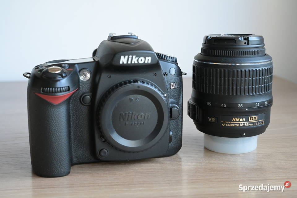 Lustrzanka Nikon D90 obiektyw Nikkor DX AFS1855 Zwierzyniec sprzedam