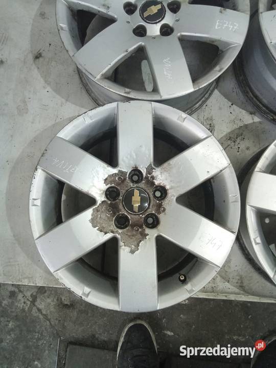 E747 FELGI ALUMINIOWE CAPTIVA 7JX17 5X115