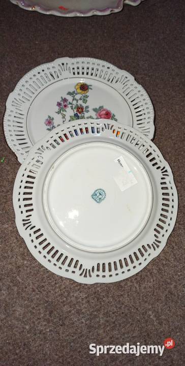 Talerzyki z owocami Ażurowe Białe Gdańsk