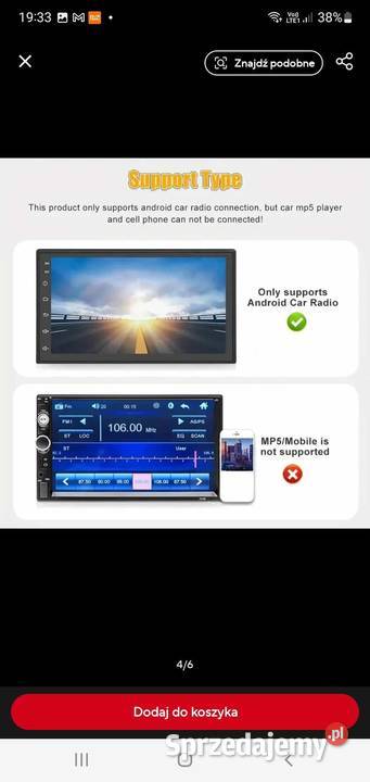 Nowa kamera samochodowa FullHD ostatnia sztuka Krosno