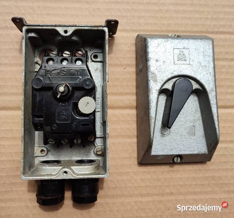 Wyłącznik typ MS50010 prod DDR zachodniopomorskie Police sprzedam