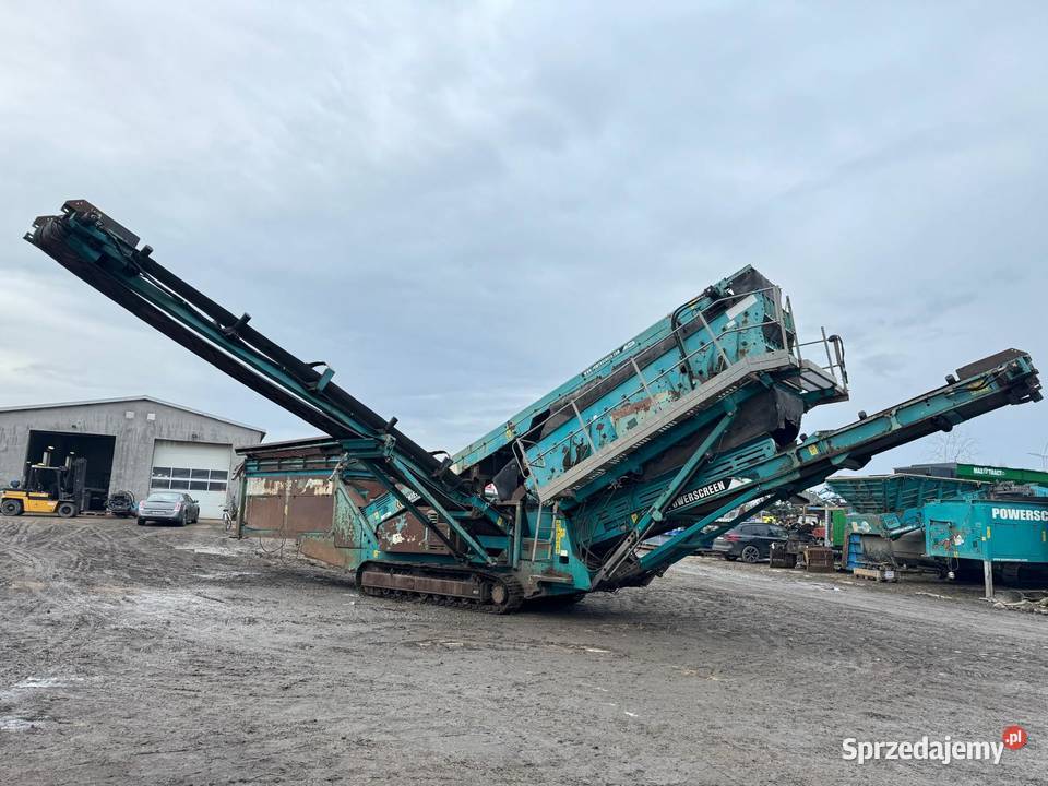 Powerscreen Chieftain 1700 Mobilny przesiewacz Pozostałe Kołodziejewo sprzedam
