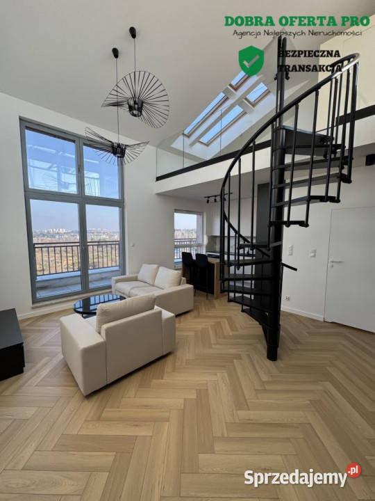 2poziomowe mieszkanie loft dwa tarasy Gdańsk