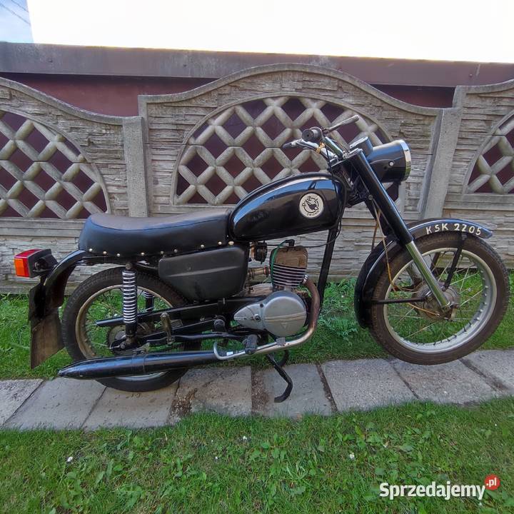 Motocykl WSK M06 B3 z października 1985 100 turystyczny sprzedam
