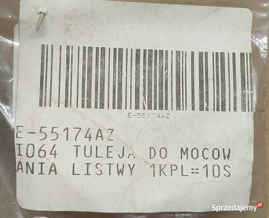 TULEJA SPINKA LISTWY BOCZNEJ FIAT BRAVO BRAVA Mielęcin