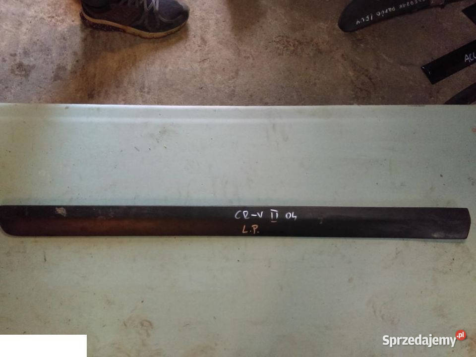 HONDA CRV II 2004 LISTWA LEWA PRZÓD osobowe lubelskie Kozubszczyzna sprzedam