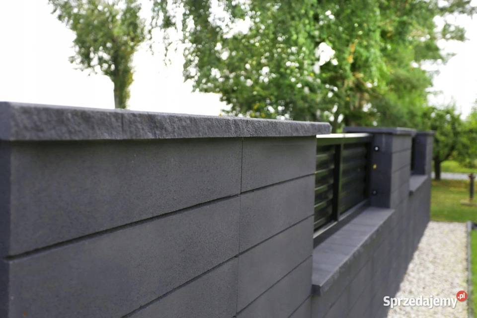 Ogrodzenie modułowe JADAR pustak bloczek gładki