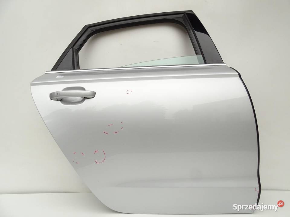 DRZWI PRAWY TYŁ PRAWE TYLNE LX7W AUDI A6 C7 4G osobowe Drzwi