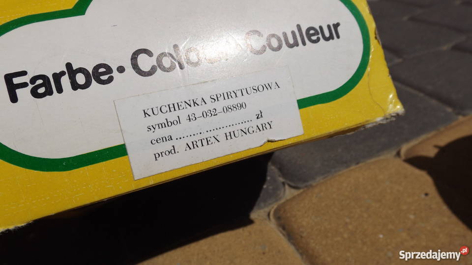 Kuchenka spirytusowa z Prlu NOWA warmińsko-mazurskie Grodziczno