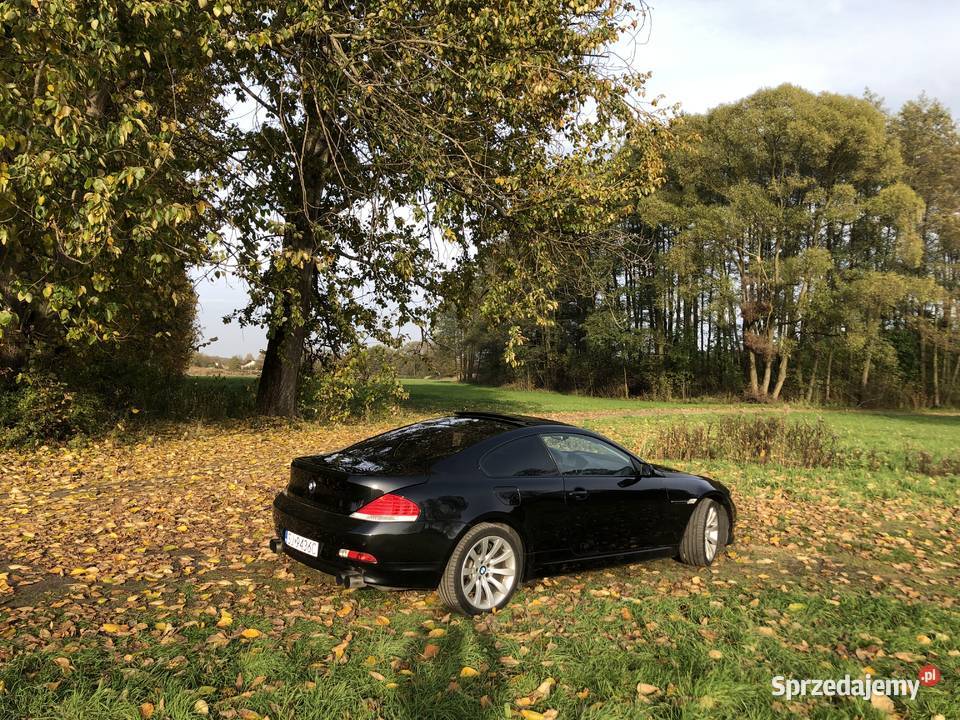 BMW 650i E63 367 V8 PIĘKNA CZARNA BETA OKAZJA Jaworzno