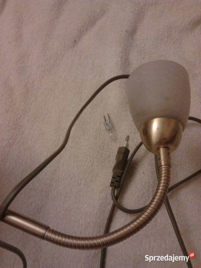Lampa stołowa kolor złoty Paul Neuhaus lampka odcienie żółtego Kraków