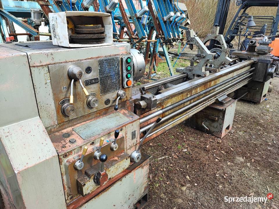 Tokarka TUJ 50 x 3000 Tue 40 Tug Tud MMM Maszyny Maków Podhalański