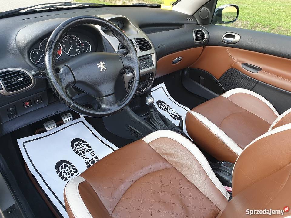 Peugeot 206 CC 16 Diesel 2006r Skóry Cabrio 95 Poznań