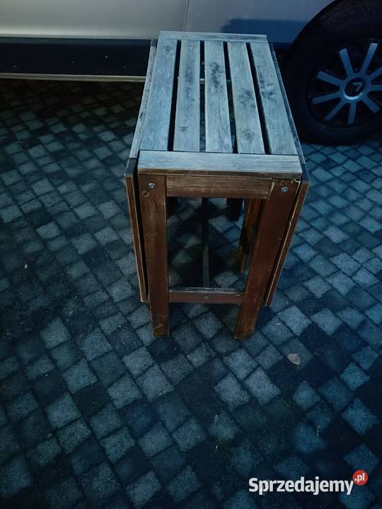 Stolik ogrodowy tarasowy rozkładany Stoły Lipno sprzedam