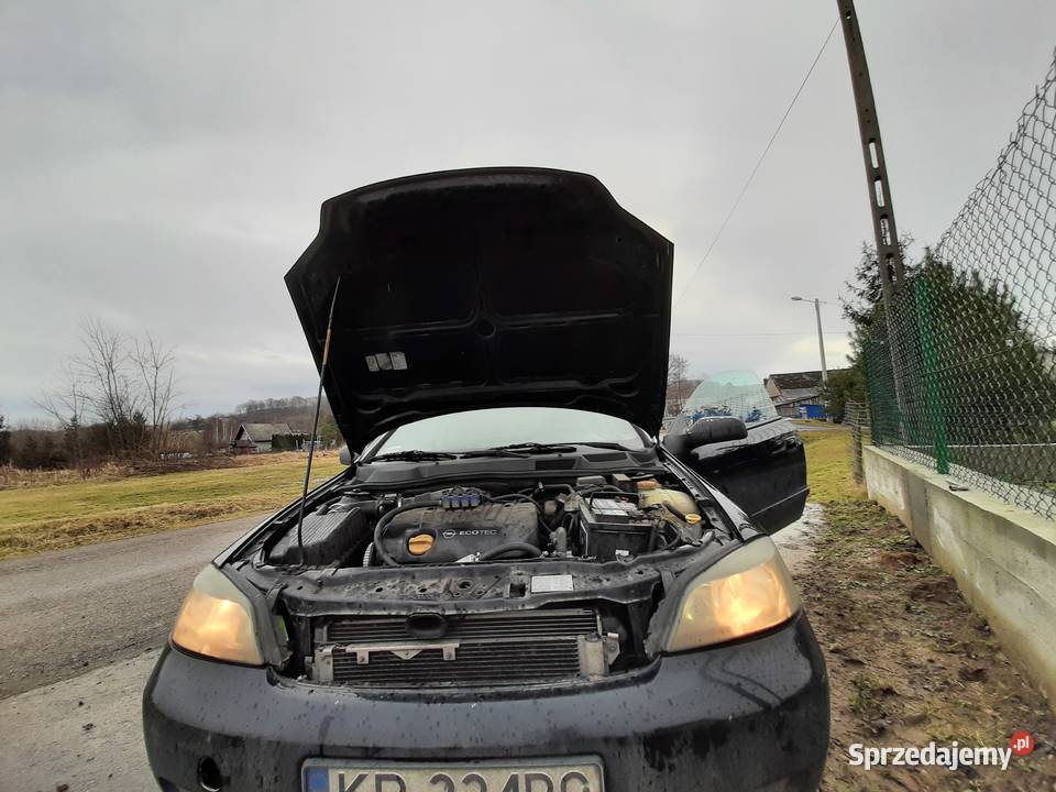 Uszkodzony opel Astra G Coupe Bertone Gdów sprzedam