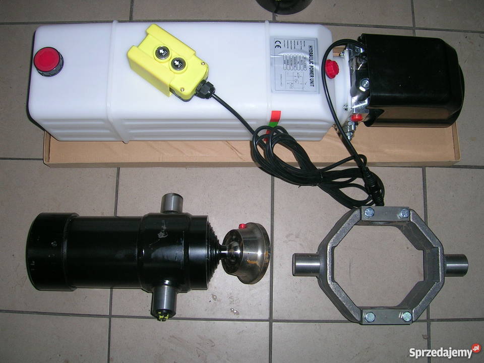 Agregat 12V 16kW z siłownikiem 335mm skok 1050mm Brzozówka sprzedam